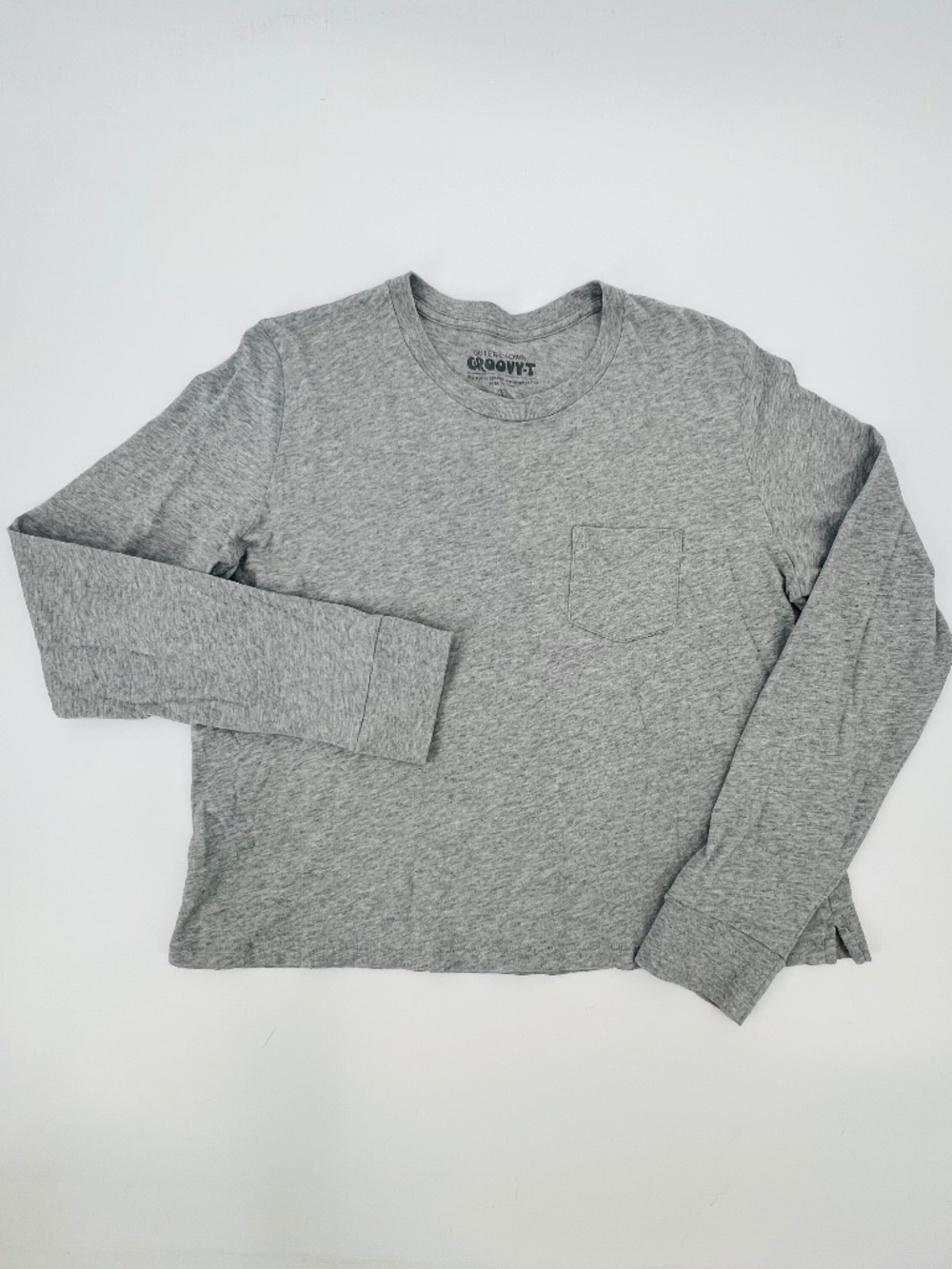Outerknown Groovy T 100% Organic Cotton Pocket Long Sleeve Top Loungewear